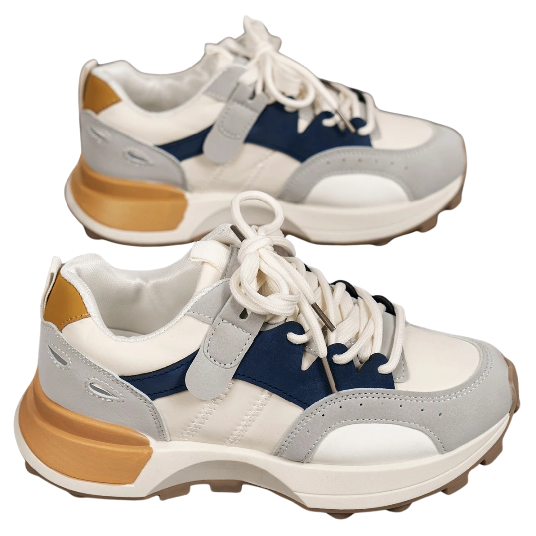 Damen Sneaker mit dicken Sohlen EB