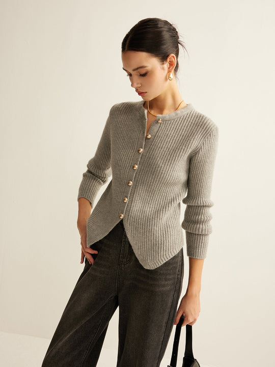 EB | Damen Knopf-Oben Pullover