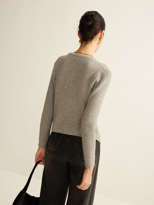 EB | Damen Knopf-Oben Pullover