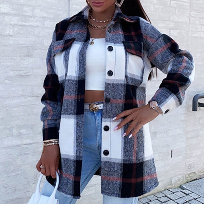 EB | Damen Freizeit Denim Jacke - Stylisch & Bequem