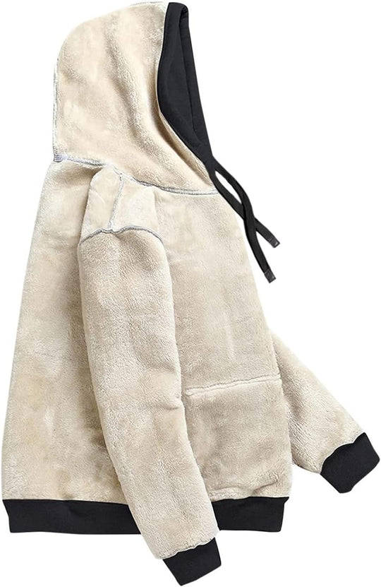 EB | Damen Freizeit Fleece-Gefütterter Hoodie