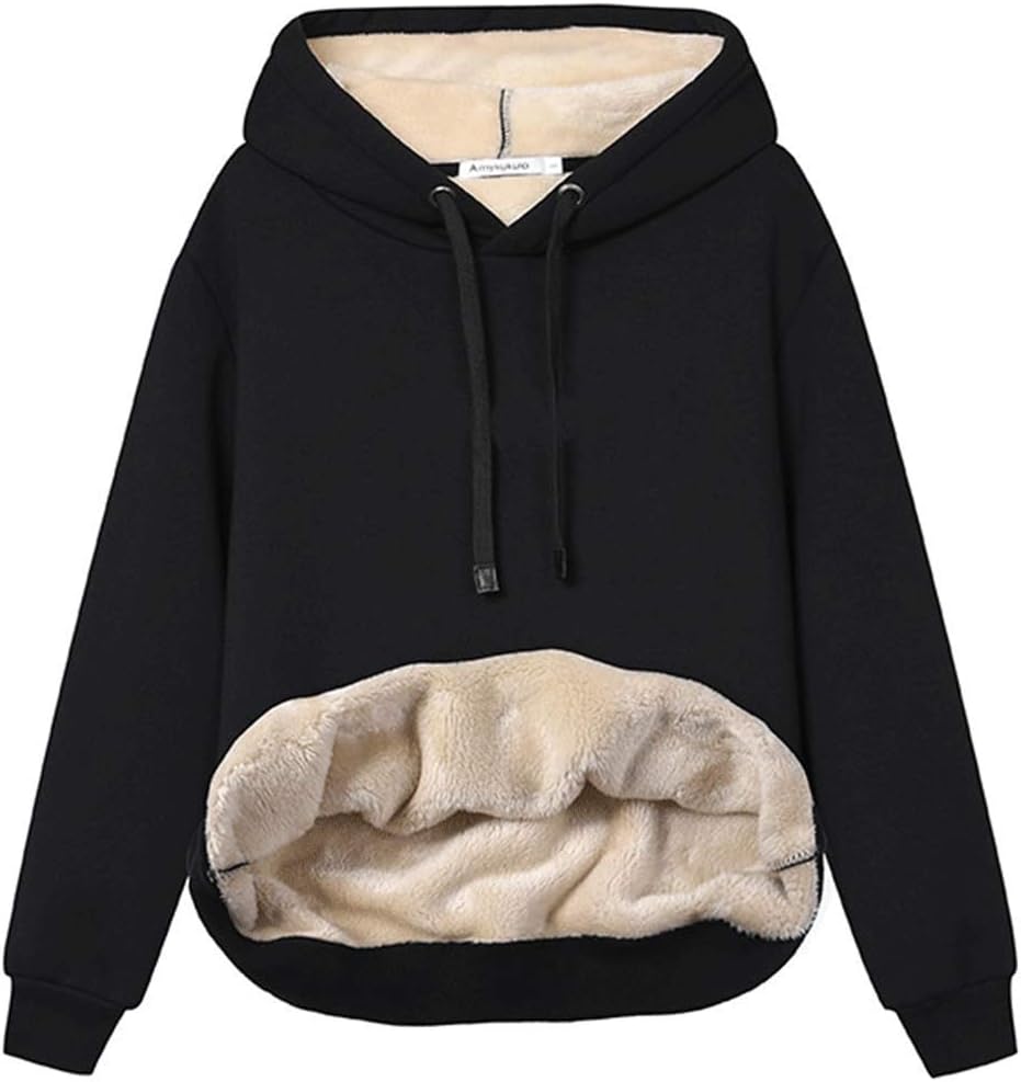 EB | Damen Freizeit Fleece-Gefütterter Hoodie