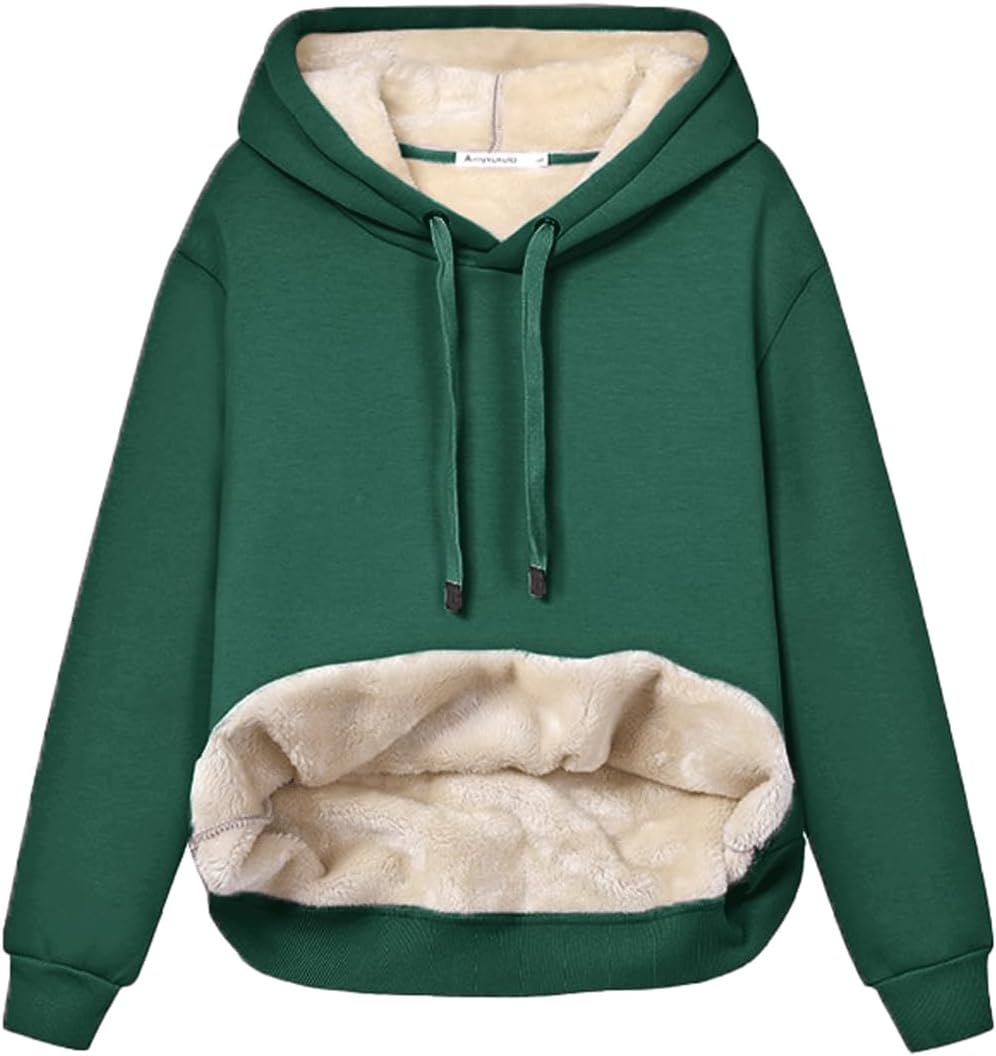 EB | Damen Freizeit Fleece-Gefütterter Hoodie