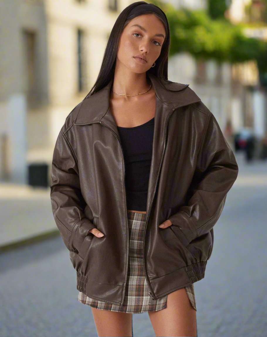 EB | Minirock - Karomuster - Figurbetonender Schnitt - Seitenschlitz - Eleganter Look
