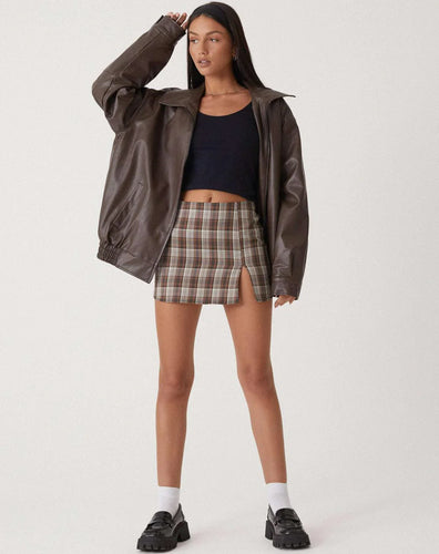EB | Übergröße Pu Jacke Trendy Streetwear