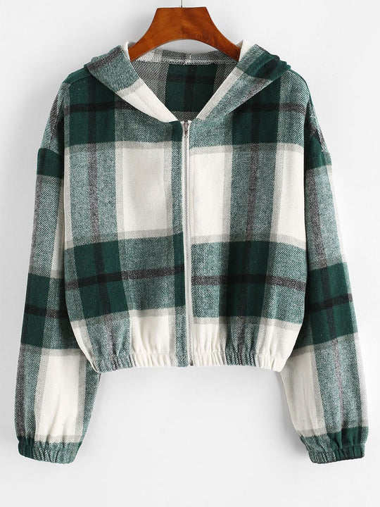 EB | Damen Cropped Jacke - Elegant und Vielseitig