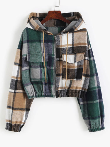 EB | Damen Cropped Jacke - Elegant und Vielseitig