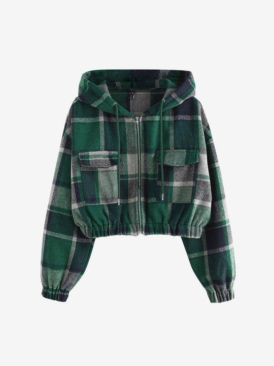 EB | Damen Cropped Jacke - Elegant und Vielseitig