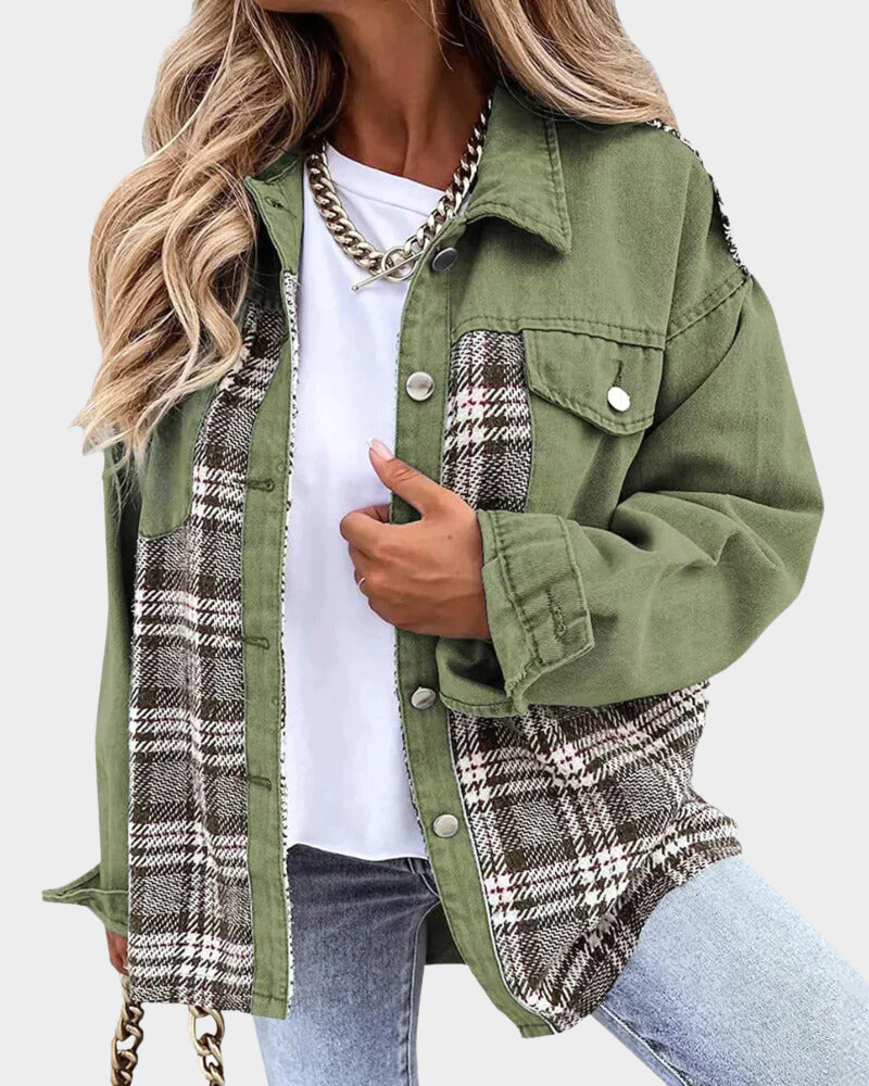 EB | Damen Denim-Jacke mit Modernem Chic