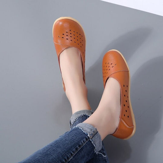 Beige KomfortBallerinas EB