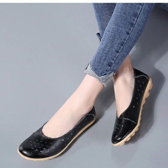 Beige KomfortBallerinas EB