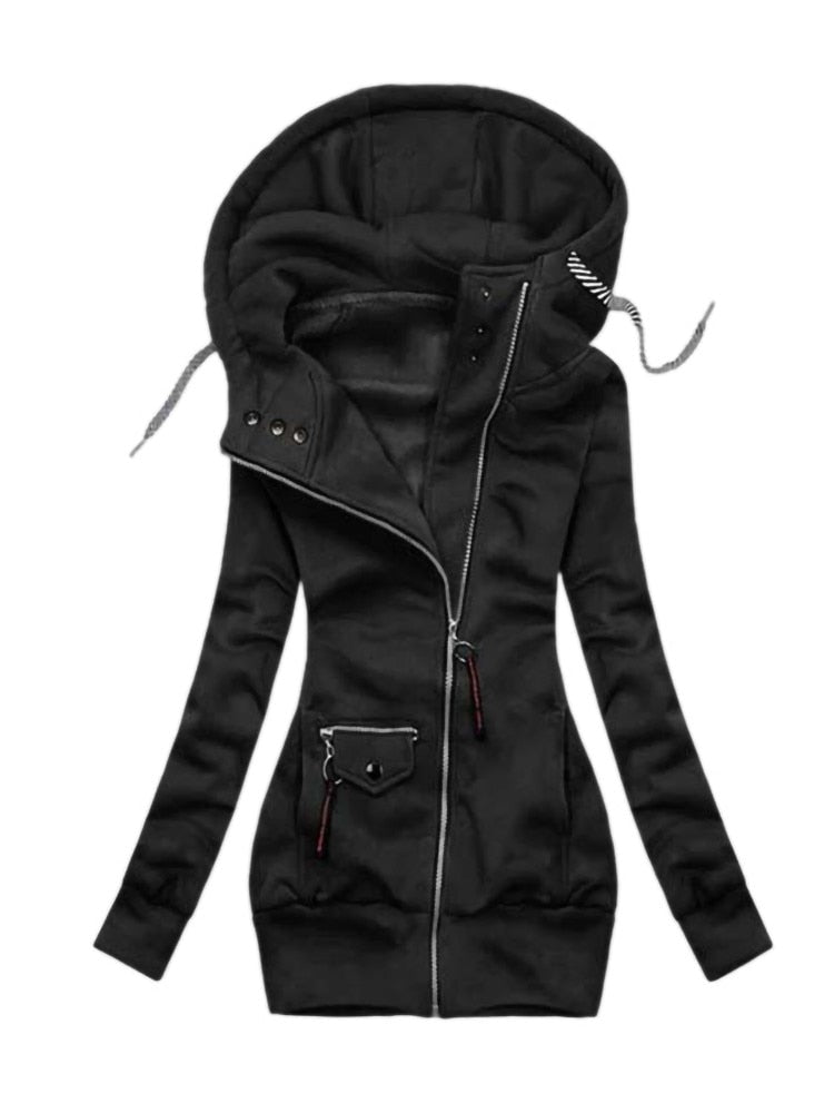 EB | Damen Langer Hoodie - Bequem und Stylisch