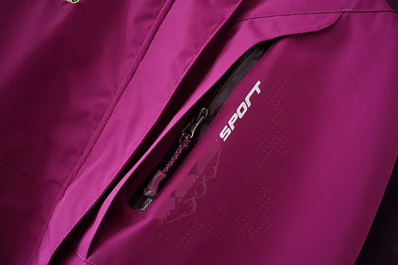 EB | Damen Übergröße Winddichte Jacke - Lässig & Stylisch