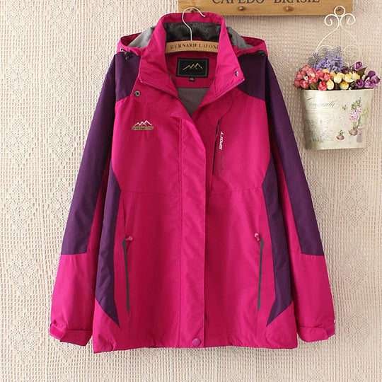 EB | Damen Übergröße Winddichte Jacke - Lässig & Stylisch