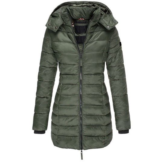 EB | Damen Parka mit Kapuze und Daunenfüllung