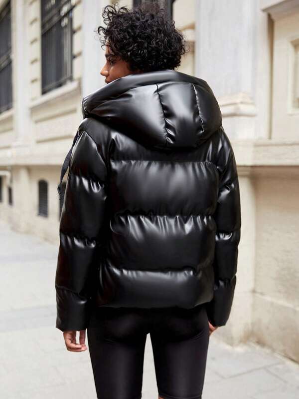 EB | Damen Puffjacke mit Kapuze