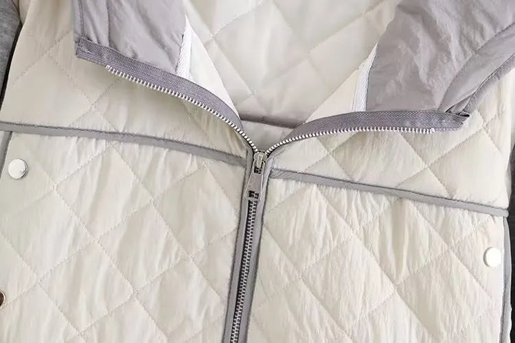 EB | Damen Stepp-Hoodie - Übergröße - Warm & Stylisch