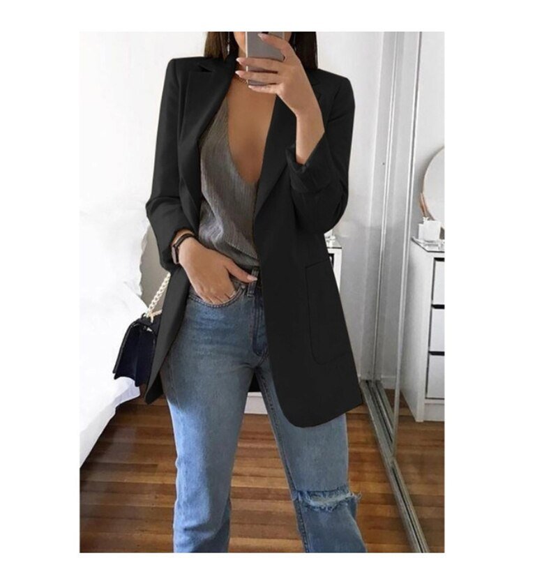 EB | Damen Stylische Denimjacke - Lässig & Bequem