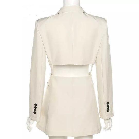 EB | Damen V-Ausschnitt Mantel - Stilvoll und Elegant