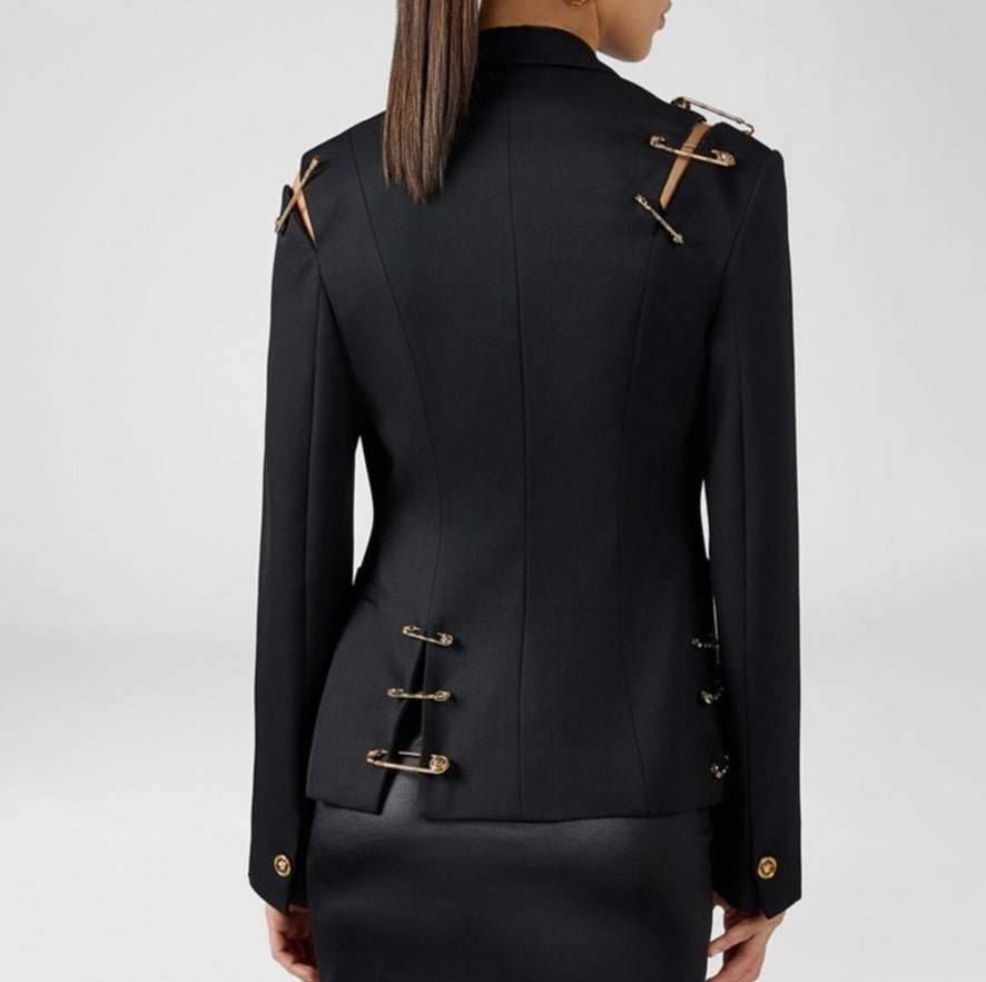EB | Damen V-Ausschnitt Jacke - Elegant und Bequem