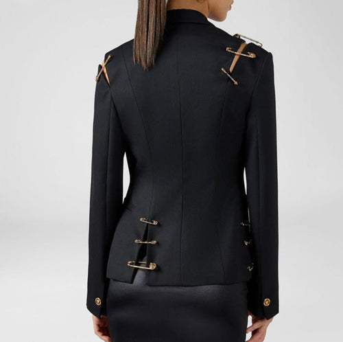 EB | Damen V-Ausschnitt Jacke - Elegant und Bequem