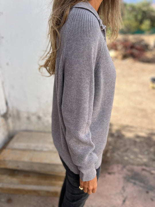 EB | Damen V-Ausschnitt Pullover