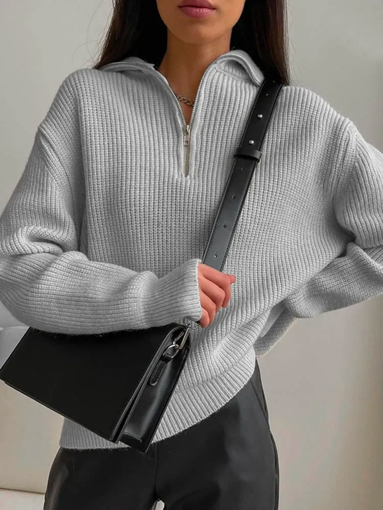 EB | Damen V-Ausschnitt Pullover