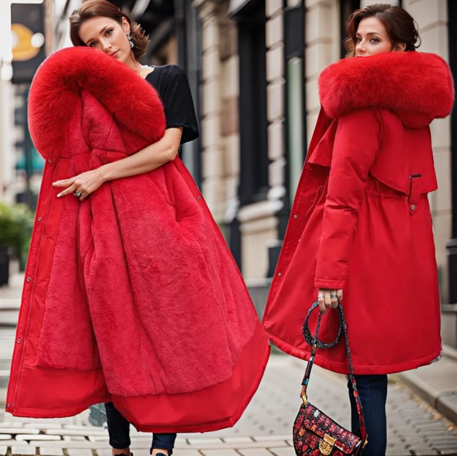 EB | Damen Warm Wasserfest Wintermantel