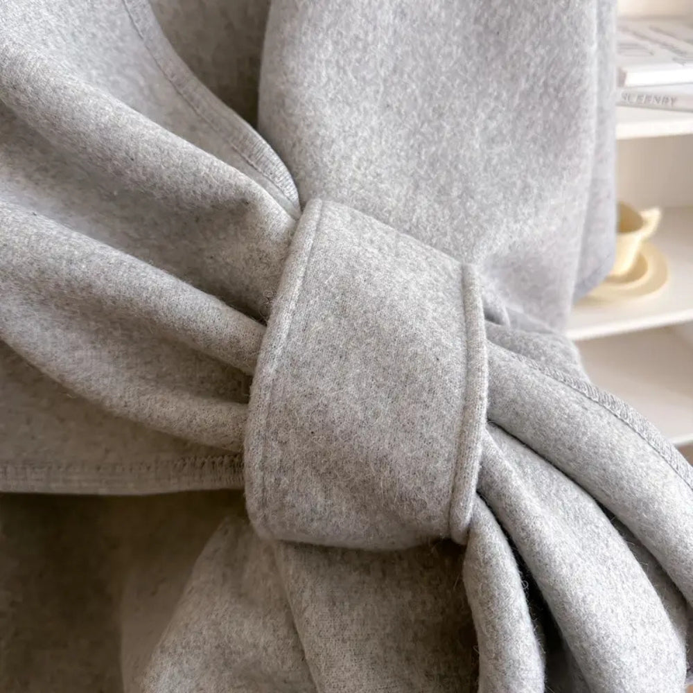 EB | Damen Winddichter Poncho Schal Mantel