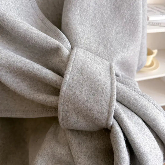 EB | Damen Winddichter Poncho Schal Mantel