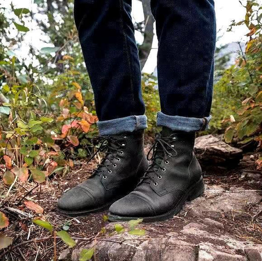 EB | Retro Schnürstiefel für Männer