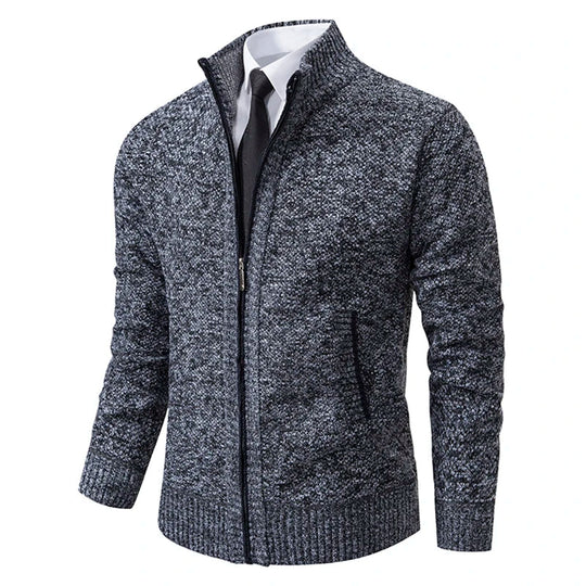 EB - Stilvolle und Bequeme Winter Fleece Jacke mit Reißverschluss für Männer