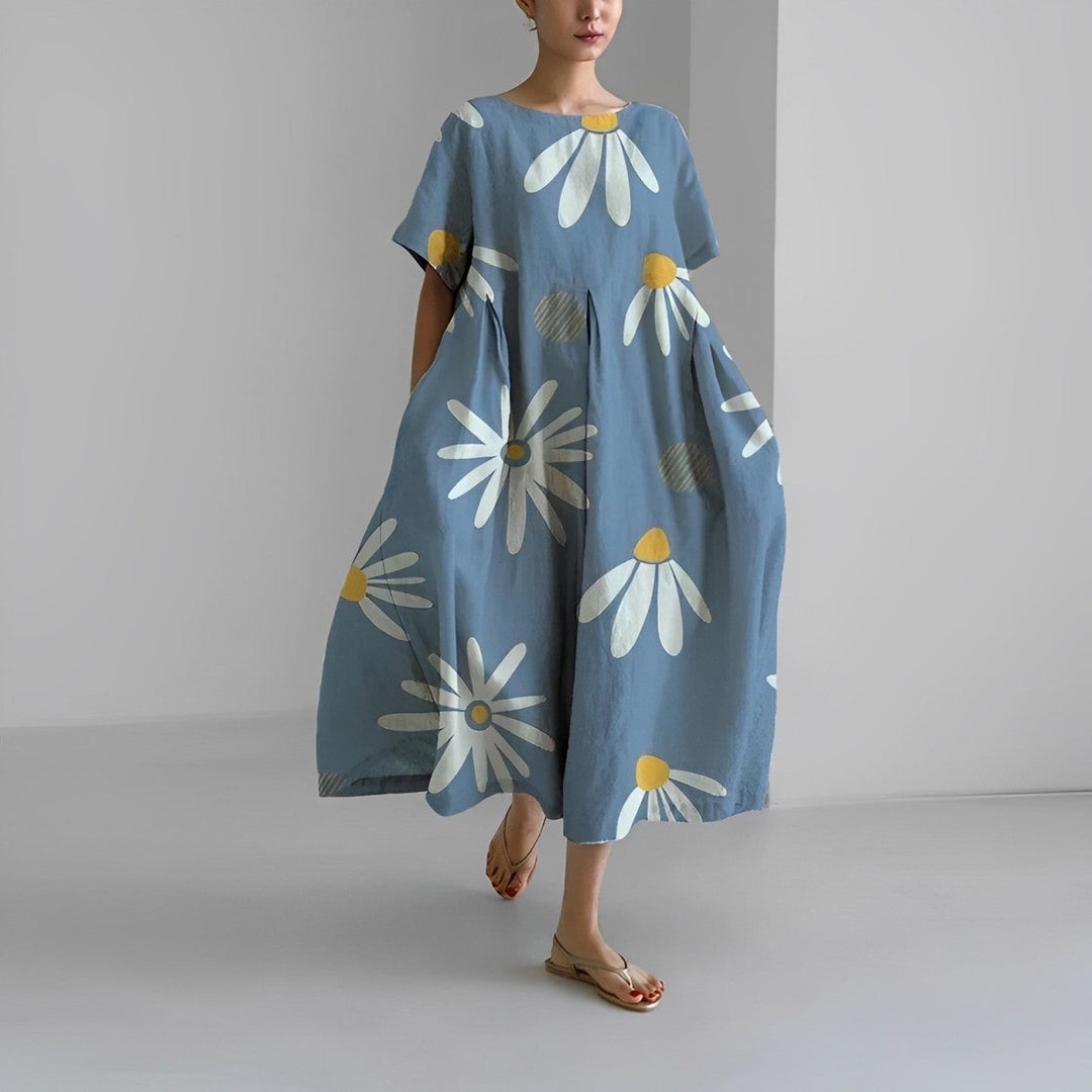 I Boho Frühlingskleid