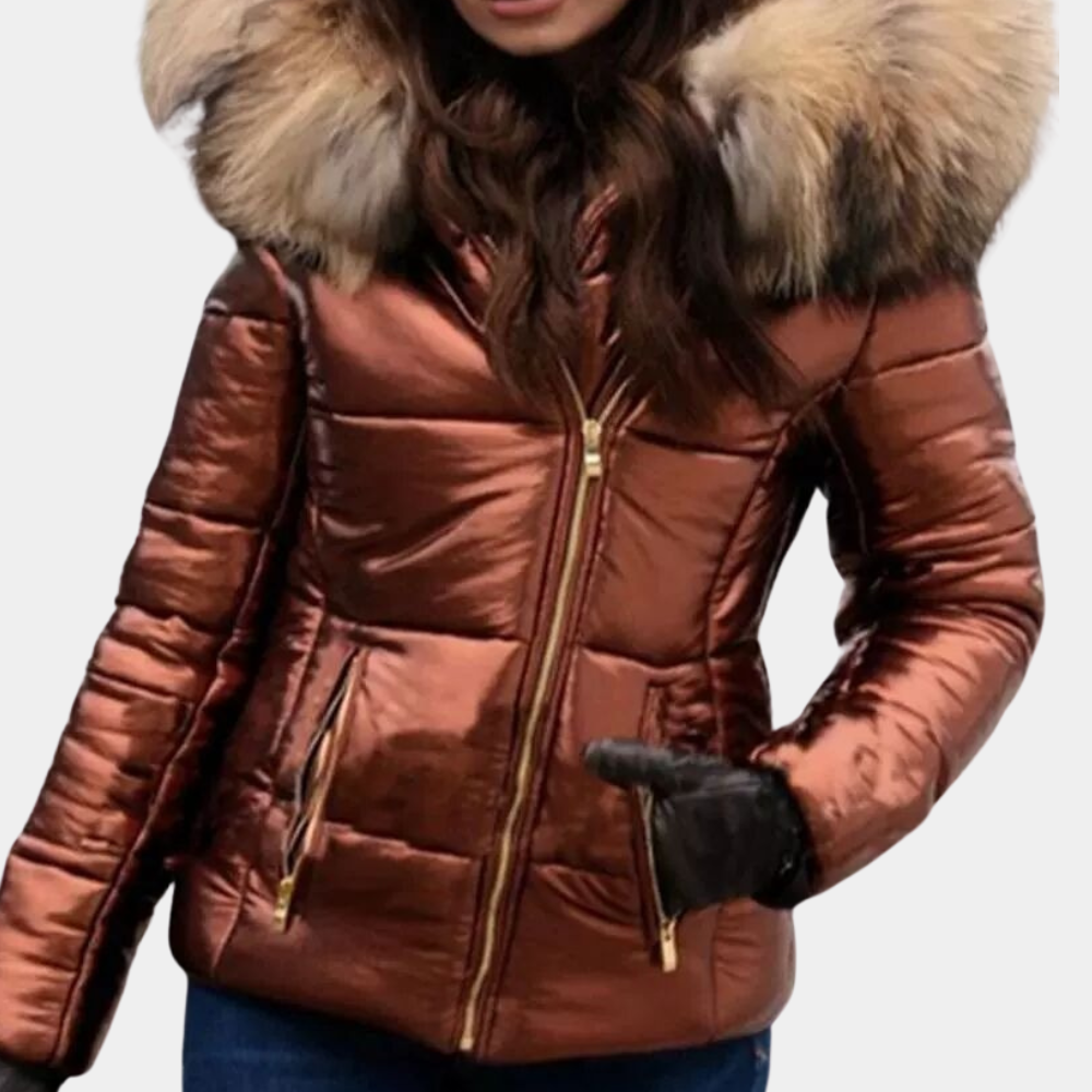 EB | Wintergefütterte Kapuzenjacke für Frauen