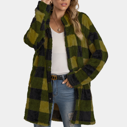 EB | Eleganter Karotrenner für Damen für die Wintersaison
