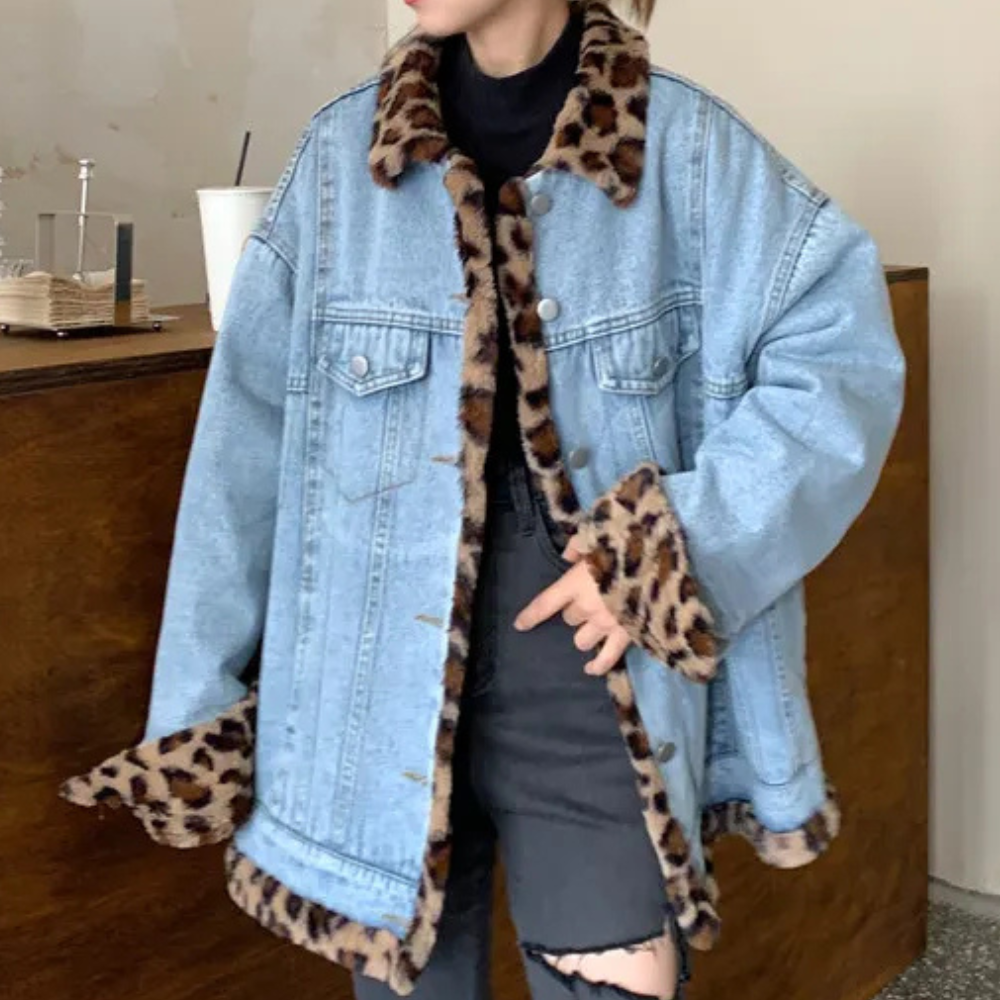EB | Wendbare Denim Herbstjacke für Damen