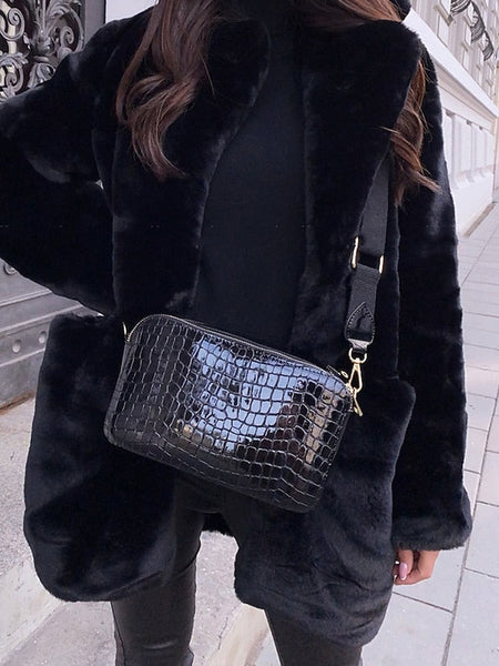 EB | Plüschjacke Faux Fur Perfekt für Wintermonate