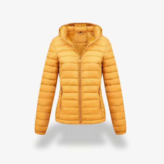 EB | Damen Gesteppte Pufferjacke mit Kapuze