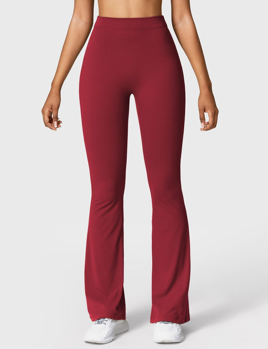 EB | Ausgestellte Leggings mit V-Ausschnitt