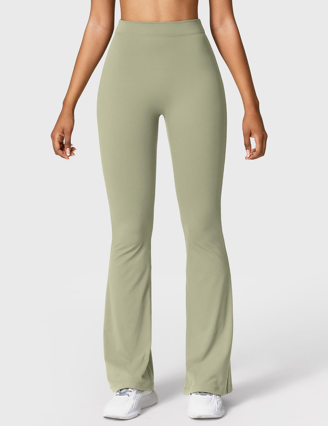 EB | Ausgestellte Leggings mit V-Ausschnitt