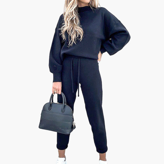 EB | Loungewear-Set mit Oversized-Pullover und Jogginghose - Bequemes Freizeit-Outfit