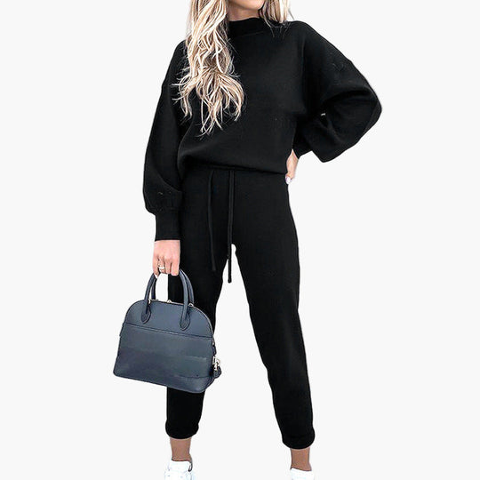 EB | Loungewear-Set mit Oversized-Pullover und Jogginghose - Bequemes Freizeit-Outfit