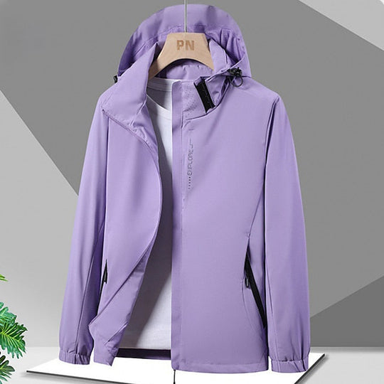 EB | Weiches Klassisches Jacke mit Kapuze