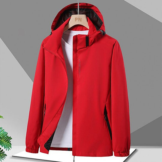 EB | Weiches Klassisches Jacke mit Kapuze