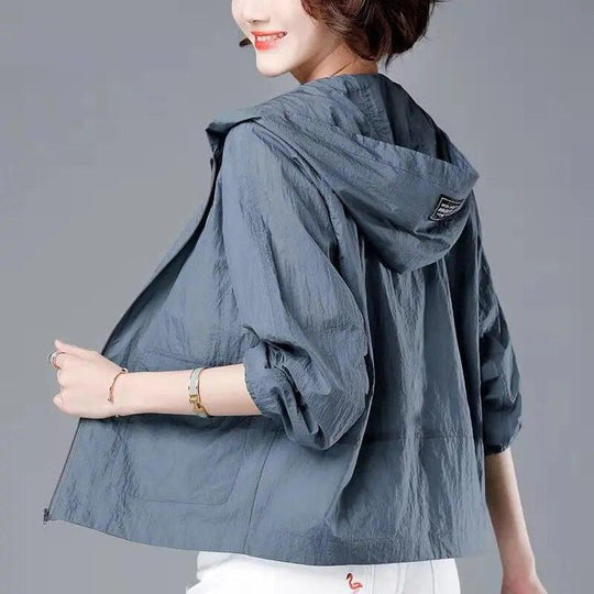 EB | Sommer Windjacke für Damen Stil und Komfort