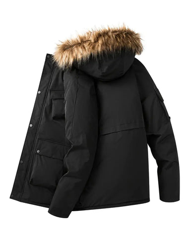 EB | Wintermantel Herren Schwarz