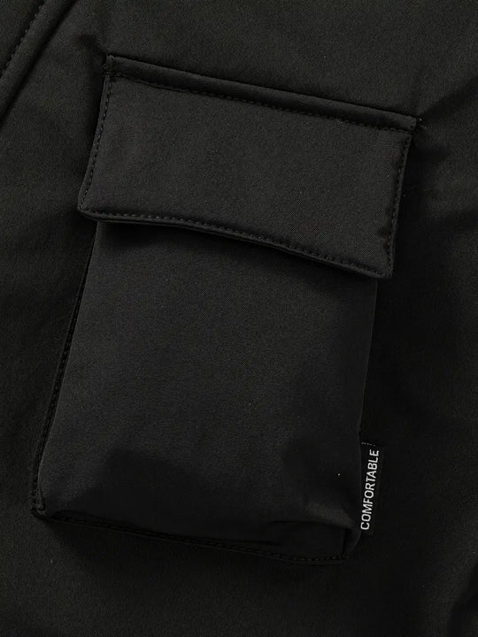 EB | Wintermantel Herren Schwarz