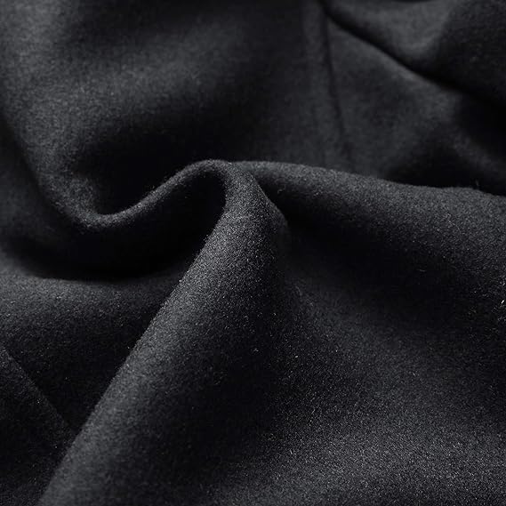 EB | Langer Mantel Herren Schwarz