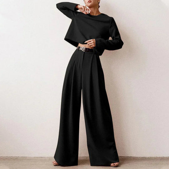 EB | Trendy Geschäftsanzug - Top+Hose