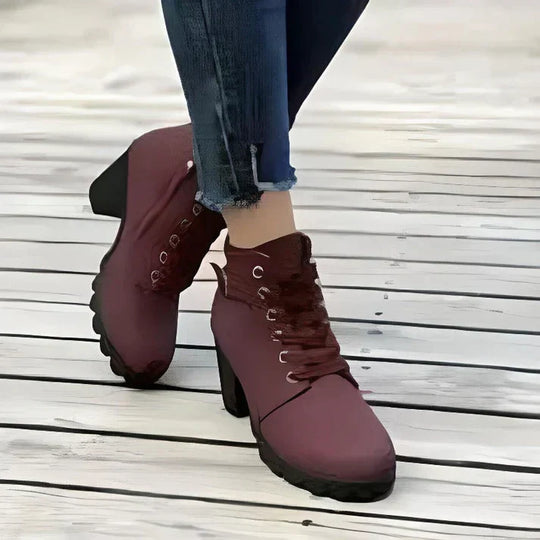 EB | Damen Stiefeletten mit Reißverschluss